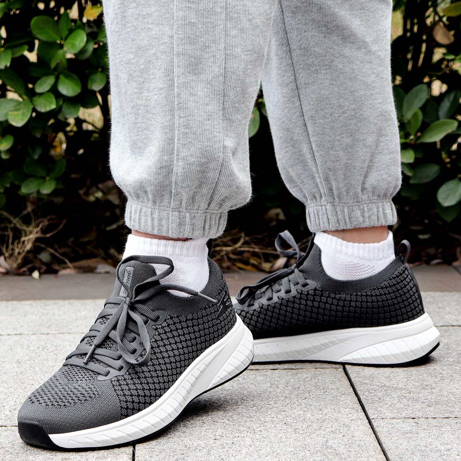 Puweco Scarpe Donna Running Sneakers Comode Tennis Leggero e Traspirante Tempo Libero Fitness Palestra Scarpe