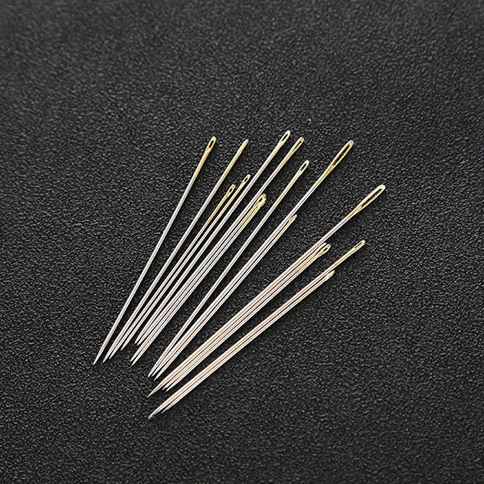 Ciseaux Broderie Kit Petit Thimble Boîte Acier Inoxydable Polyvalent Convient pour Cadeau Artisanat Bureau Maison, Lis