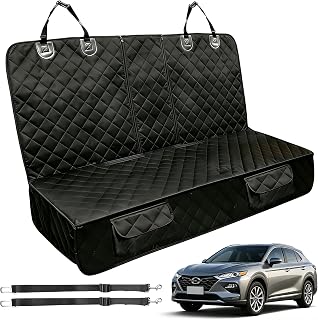Dog Car Back Seat Cover for Hyundai Tucson Santa Fe Kona 2004-2025 2026