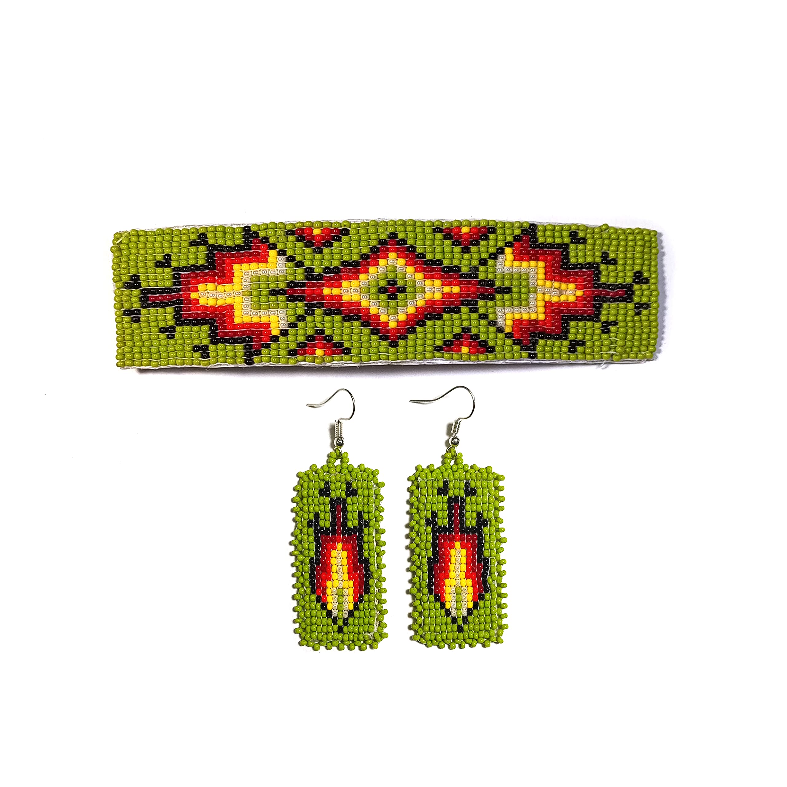 Amazon.com : Weavish Beaded Hair Clips Native American Style  display picture 1