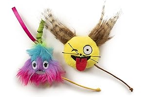 SmartyKat Bendy Buddy Wink Face & Rainbow Poop Catnip Cat Toy