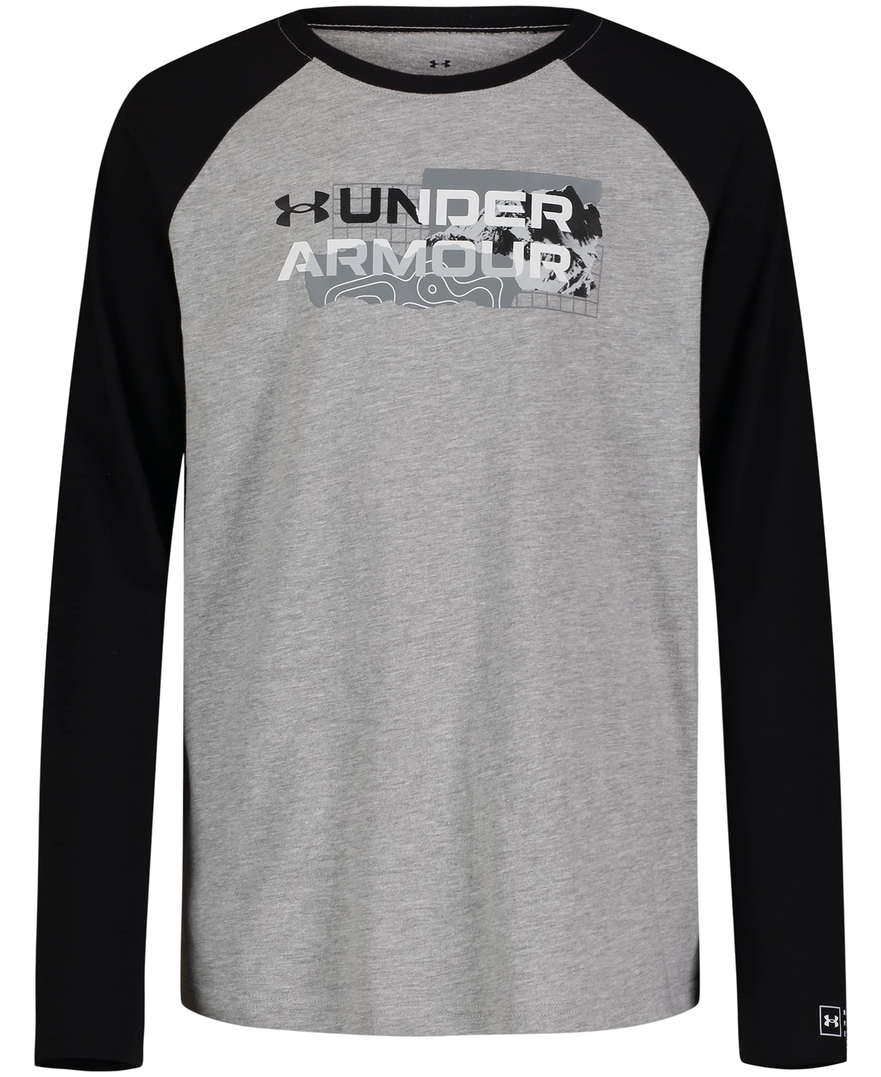 Under Armour Boys Long Sleeve Shirt, Crewneck, Lightweight and Breathable