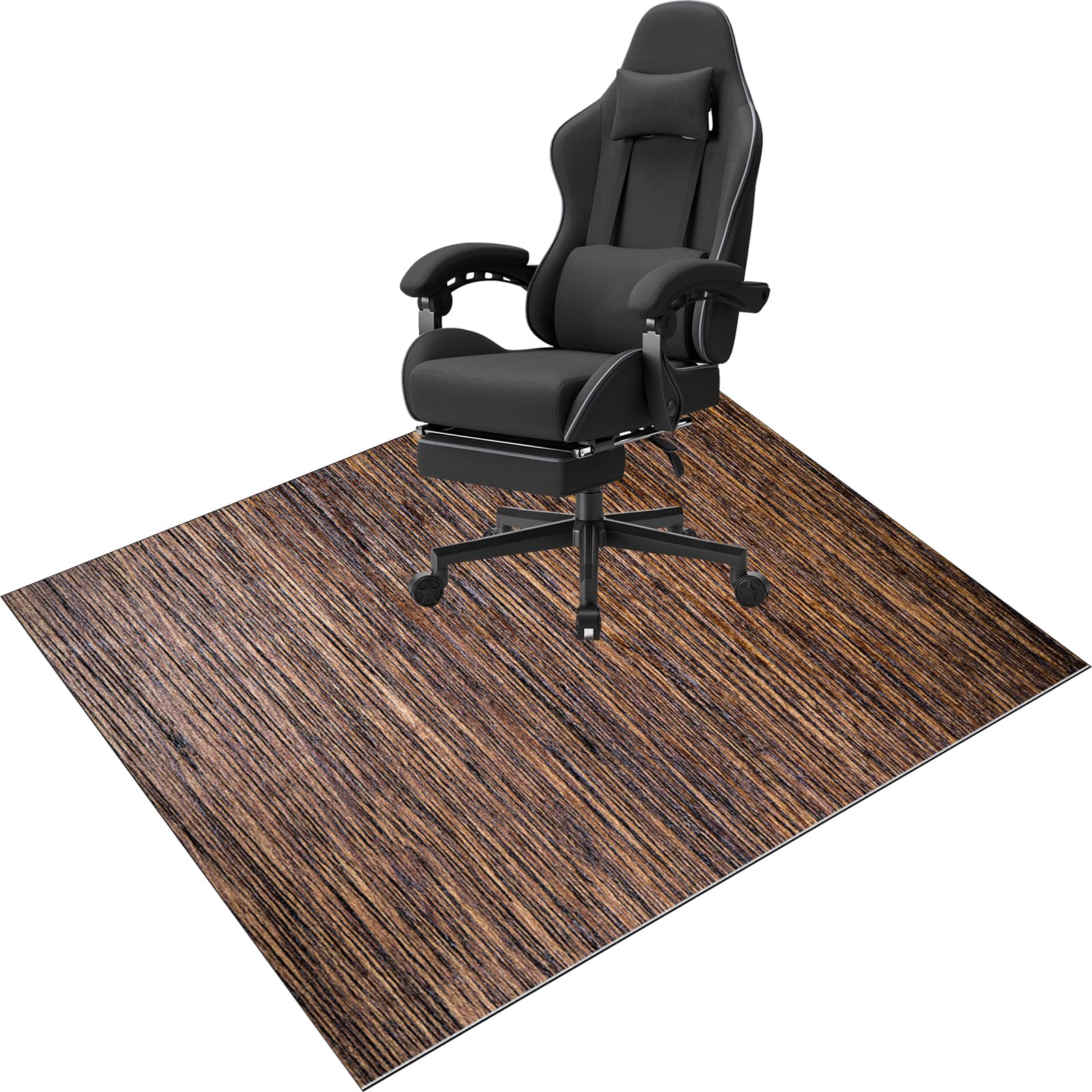 CCTSA 90 x 120 cm Heavy Duty Office Chair Mats | for Carpeted and Hardwood Floor | Floor Mat for Office Chair Anti-skidding | Carpet Protector Chair Mat for Home and Office | Low Pile Desk Chair Mat