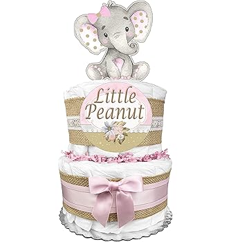 elephant diaper cake kit