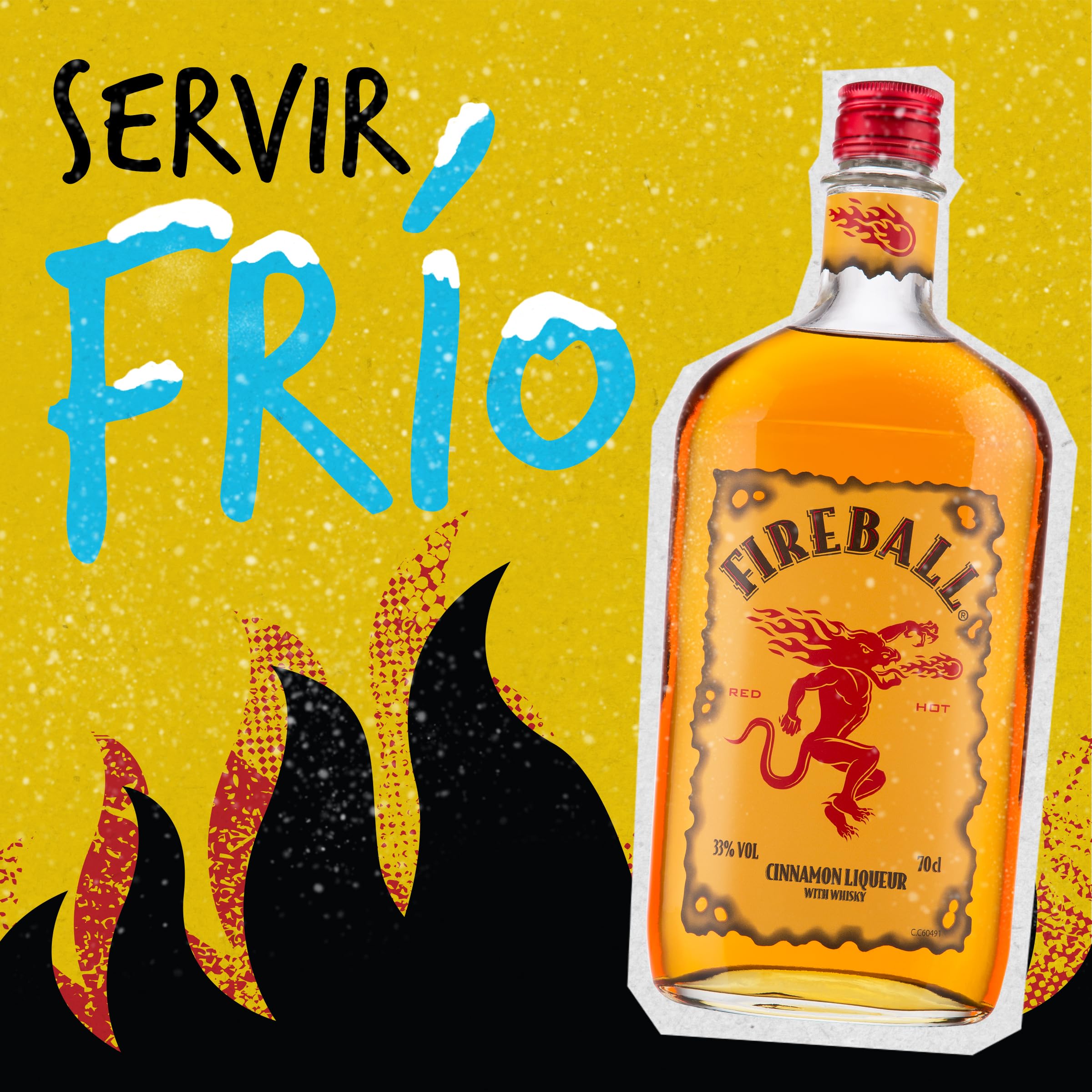 Fireball Cinnamon Whisky 700ml