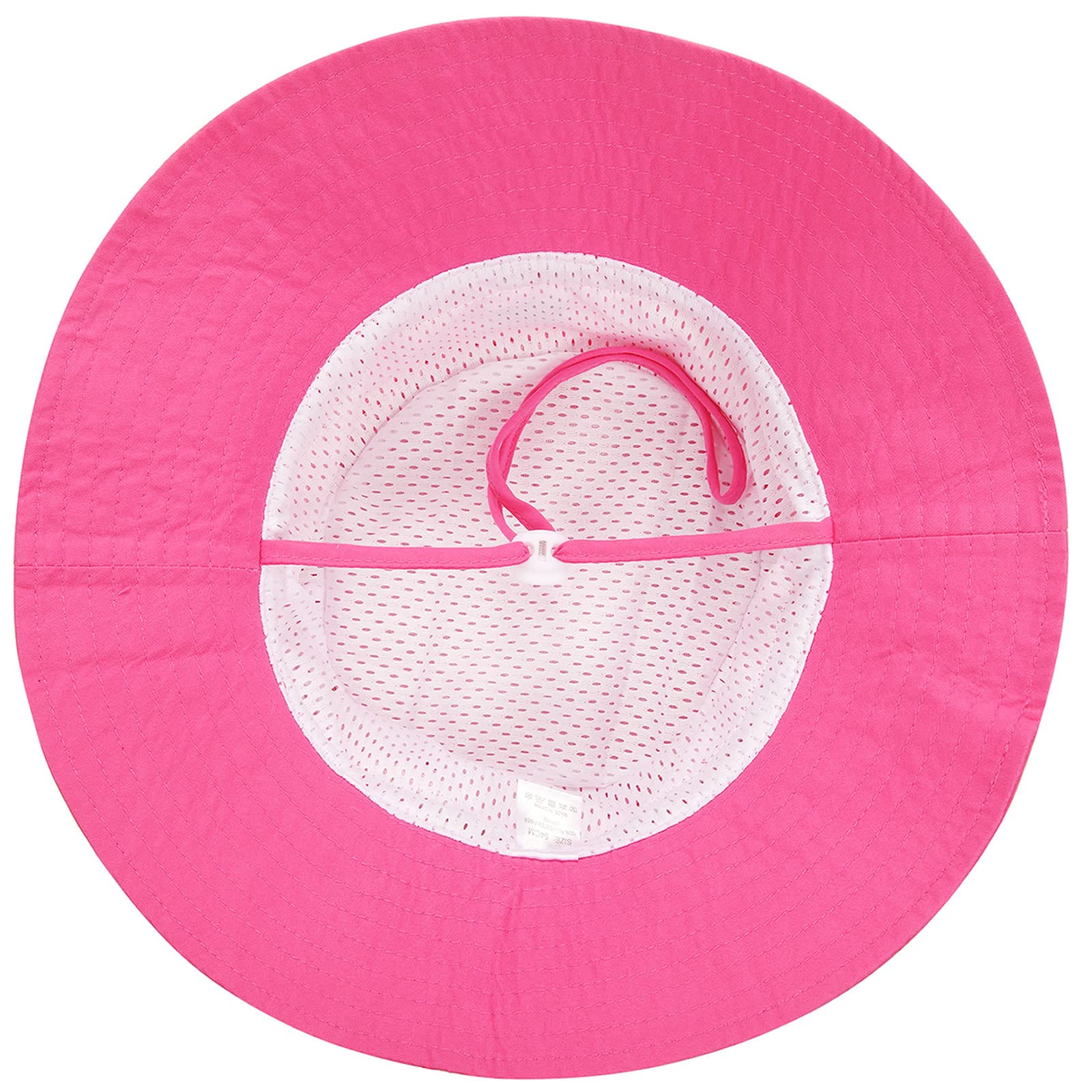 MaxNova Sombrero de sol para bebé, cara sonriente, UPF 50+, sombrero de pescador para niños y niñas de 0 a 7 años