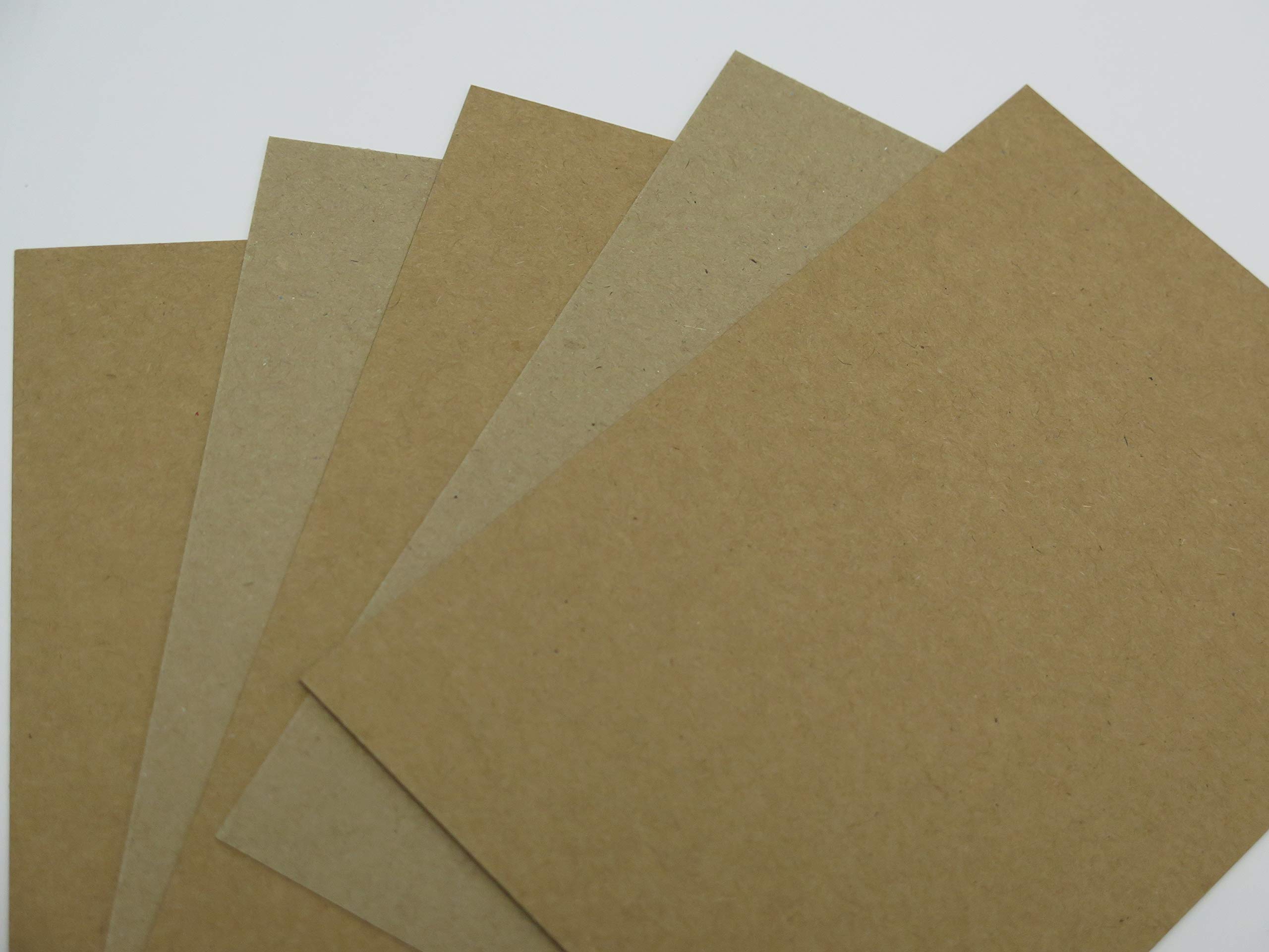 Jackdaw Express Kraft Recycled Card A4 Or A5 280Gsm For Cardmaking Wedding Invites Arts & Crafts (40 X A4)