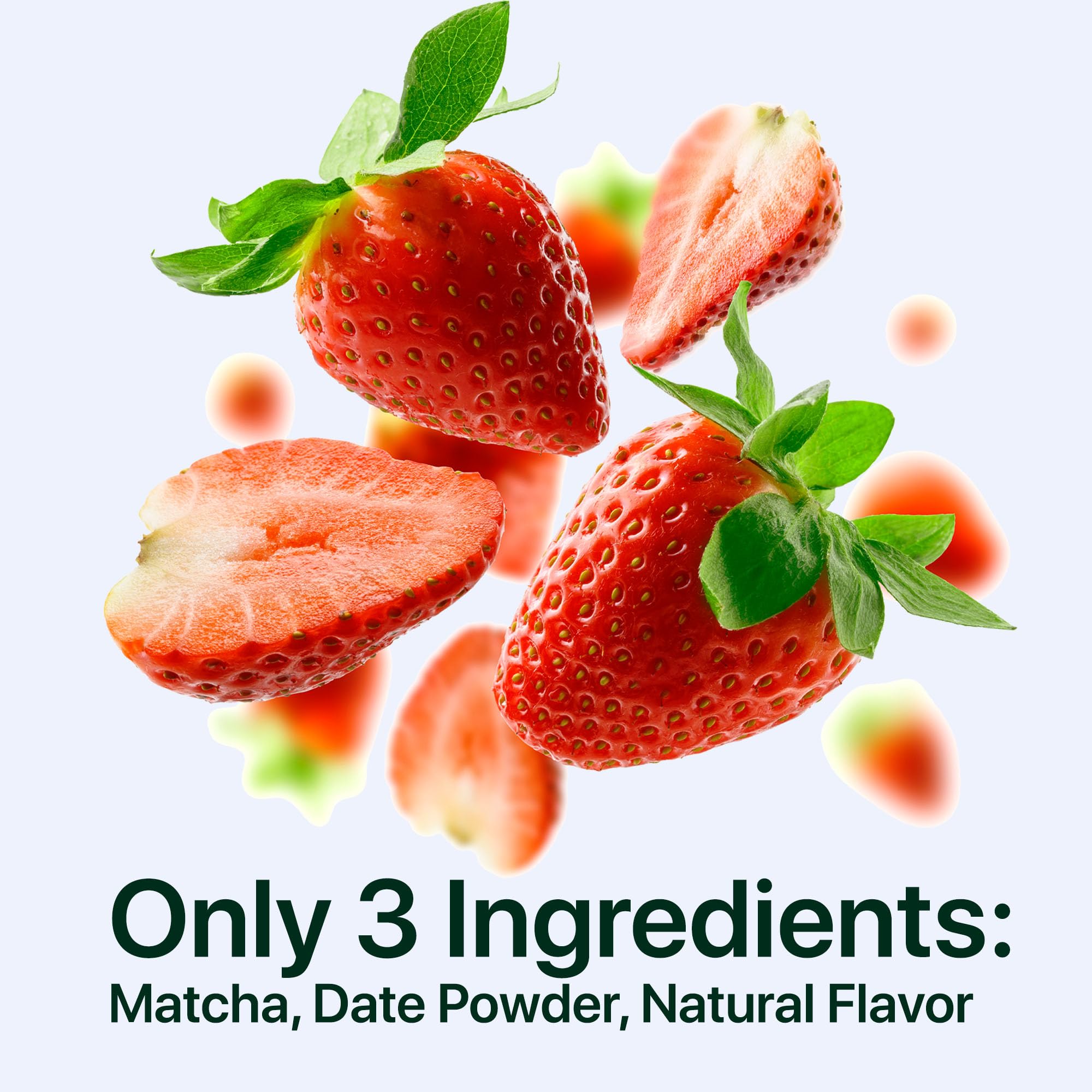 Organic Strawberry Matcha Latte Powder Ceremonial Grade Matcha Tea Matcha with Strawberry Powder Matcha Powder Latte Grade USDA — view 6