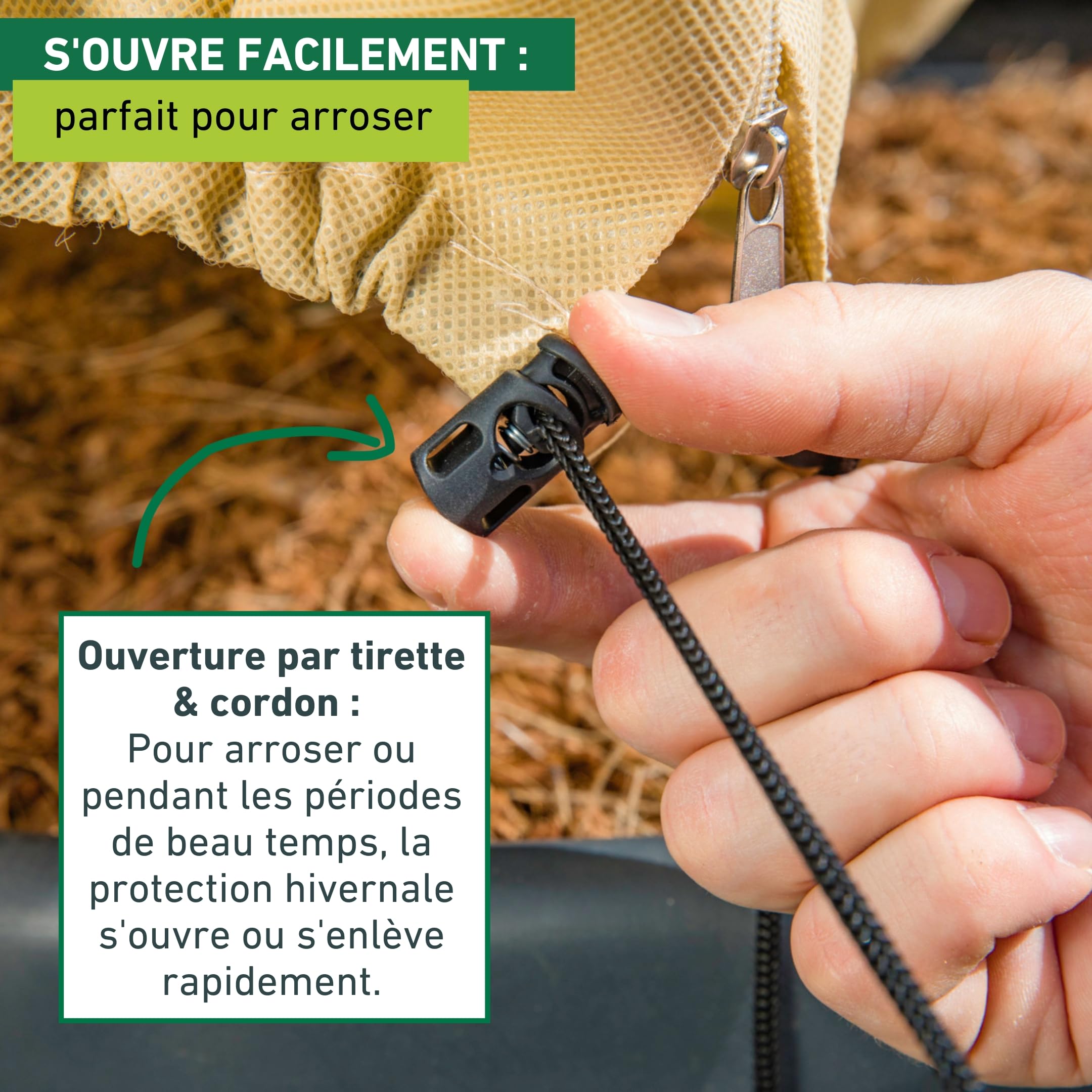 Bonnet d'hiver en non-tissé XXXL