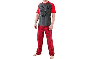 Manchester United FC Official Football PJs For Men