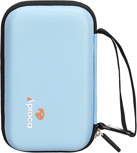 Miniatura 8 de Aproca Funda protectora de almacenamiento de viaje duro azul, para cámara de impresión instantánea ESOXOFFORE y accesorios