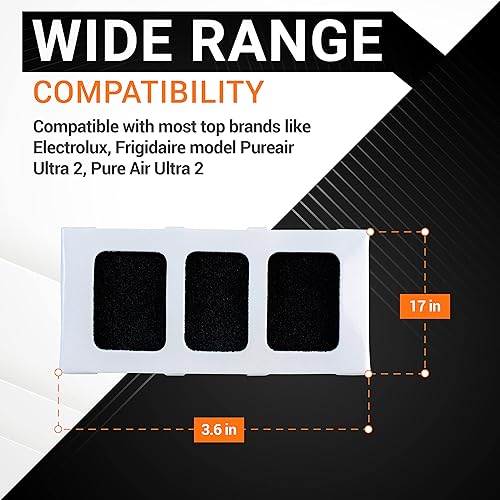 Miniatura 2 de BlueStars Filtro de aire para refrigerador Paultra2 - Para refrigeradores Pureair Ultra 2, Pure Air Ultra 2, Pureair Ultra II, Frigidaire y