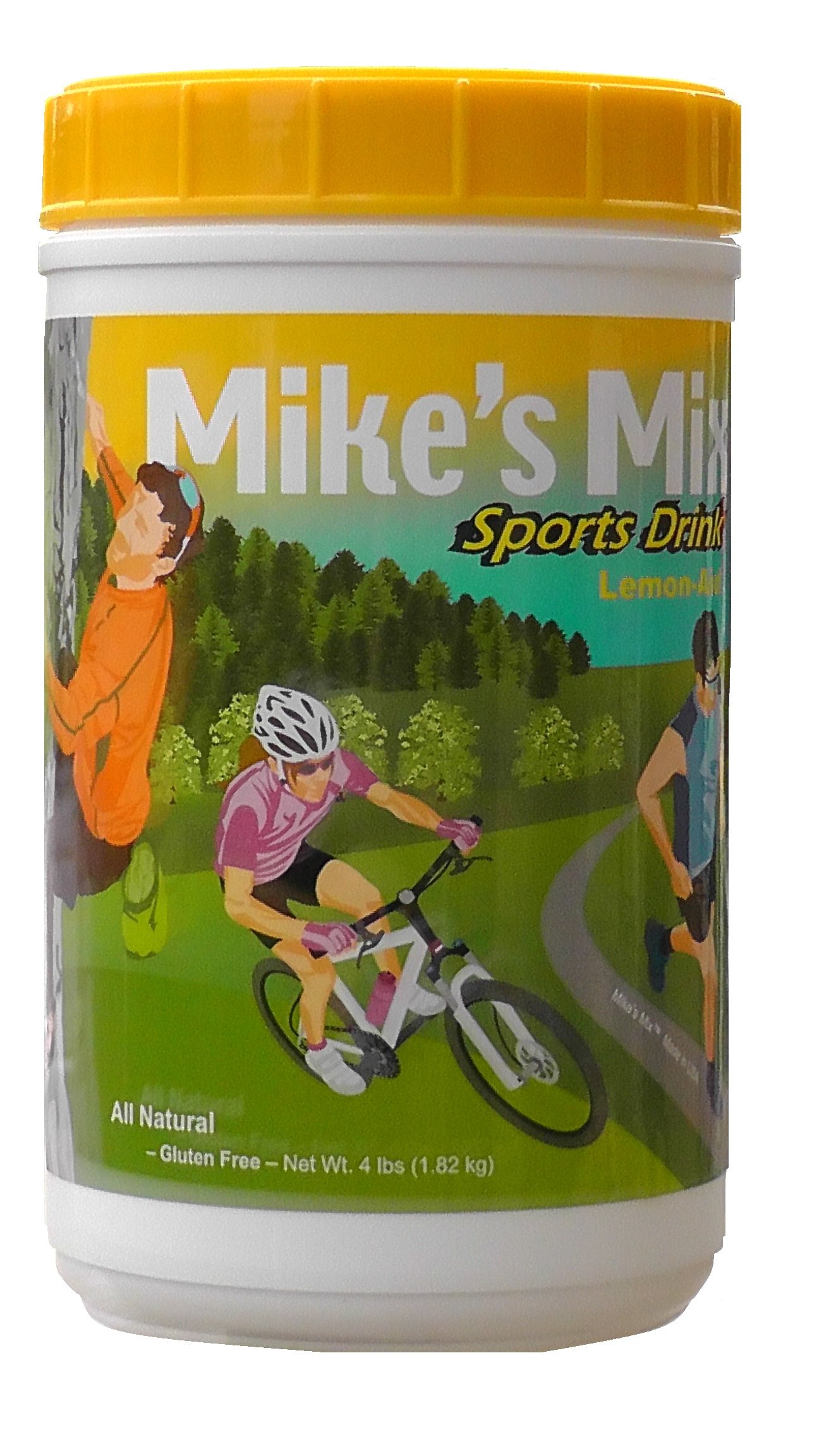 Mike's Mix Sports Hydration Electrolyte Drink, 4 lbs-Lemon Aid