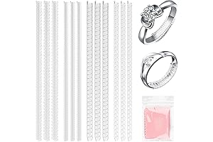12 Pack Ring Snuggies: The Invisible Ring Adjustment Solution