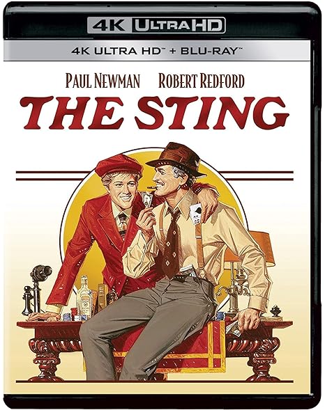 The Sting (4K UHD + Blu-ray) (2-Disc) (Uncut | Region Free 4K Ultra HD / Blu-ray | UK Import) - Restored & Remastered