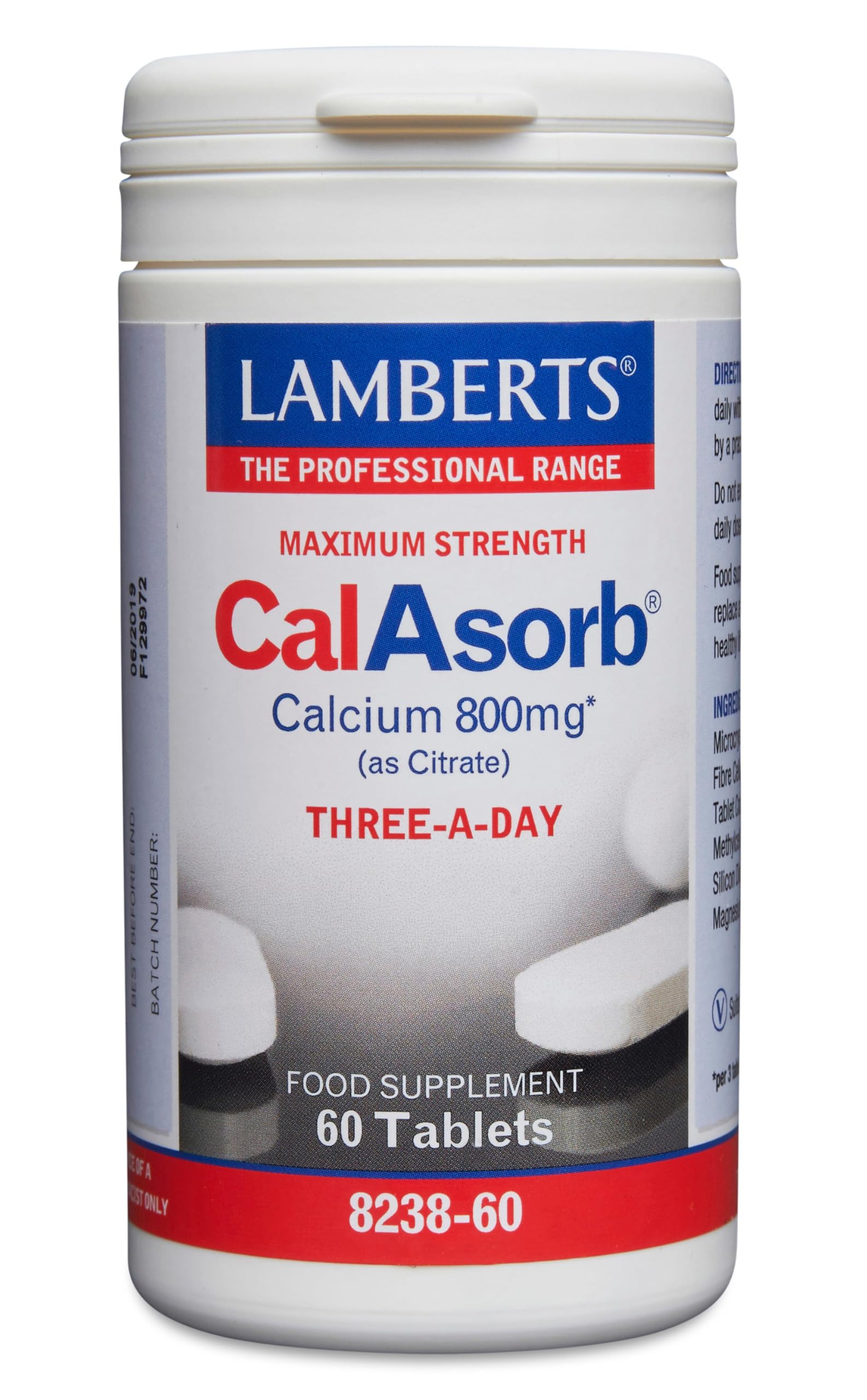 Lamberts Calasorb - Calcium (Citrate) 800Mg, 60 Tabs