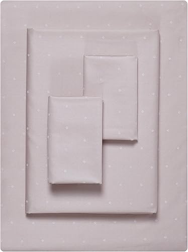 Miniatura 10 de Vera Wang - Juego de sábanas tamaño Queen, ropa de cama de algodón satinado de lujo, 800 hilos, decoración suave y lisa para el hogar (ojal rosa,