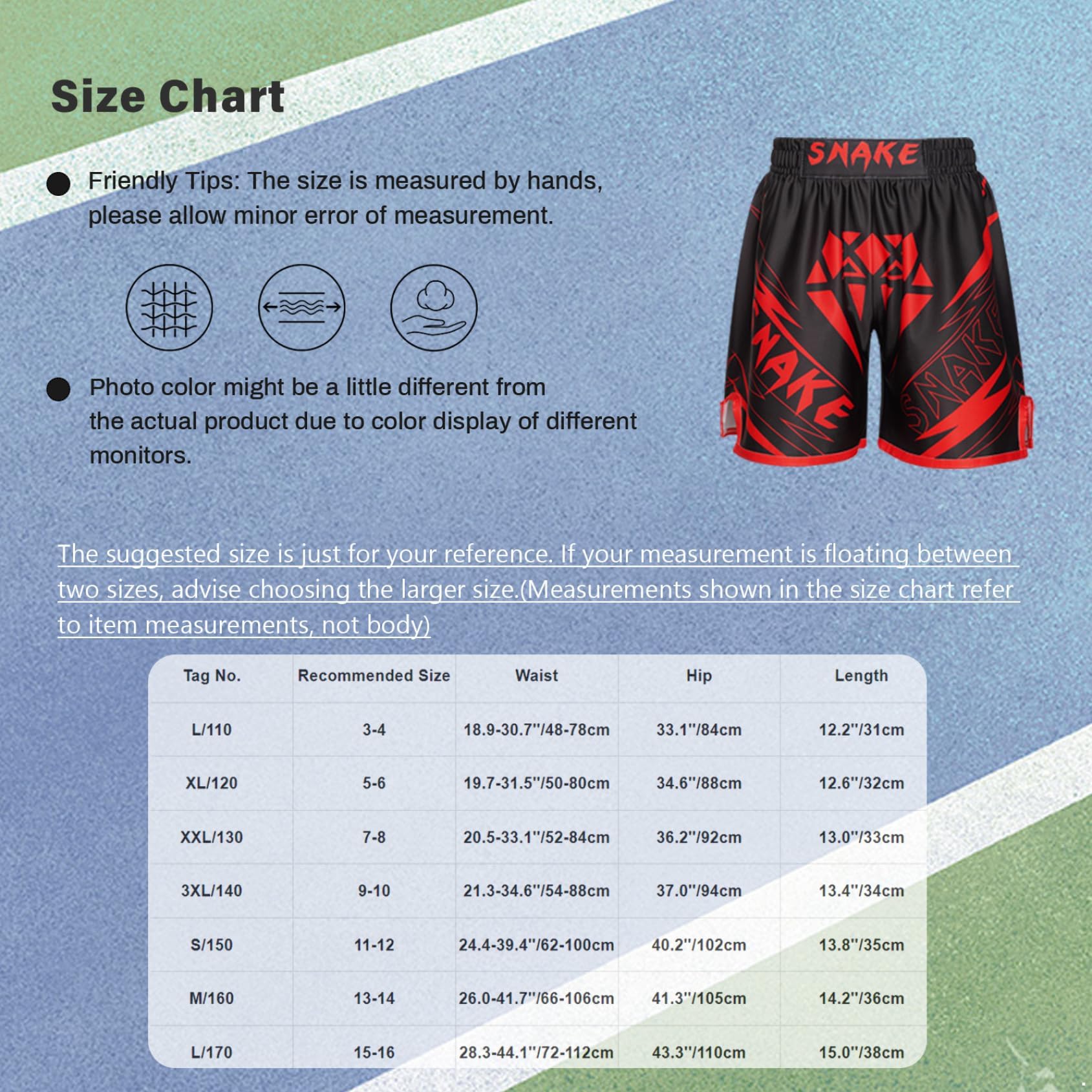 Pantalones cortos de boxeo para niños y niñas, para Muay Thai, artes marciales, kickboxing