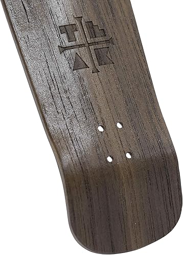 Miniatura 2 de Diapasón de madera Carlsbad Cruiser Deck, The Swanson - 1.339 in x 3.937 in - Hecho a mano, forma y tamaño profesionales - Chapa de madera de cinco