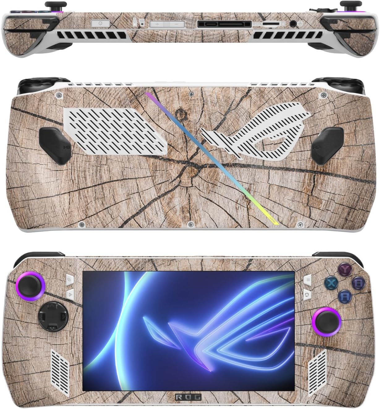 MightySkins Skin Compatible with Asus ROG Ally - Puppy Fall | Protective, Durable, and Unique Vinyl Decal wrap Cover | Easy to Apply, Remove, and Change Styles