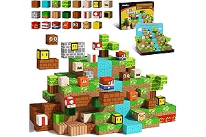 GobiDex Magnetic Blocks Mario Toys for Boys Age 4