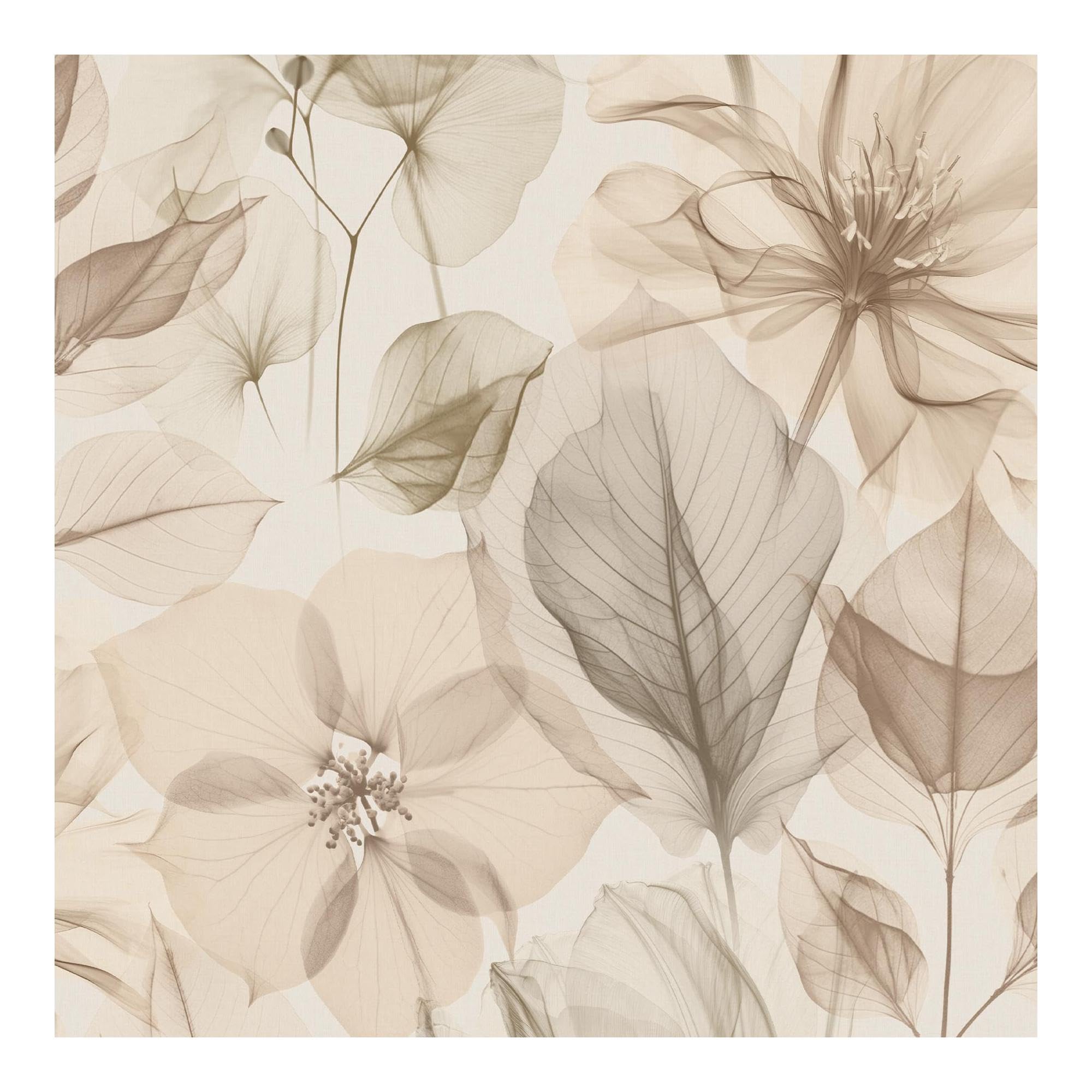 Superfresco Easy Arlington Parchment Wallpaper | Paste the Wall | Cream Leaves | Eco-Friendly