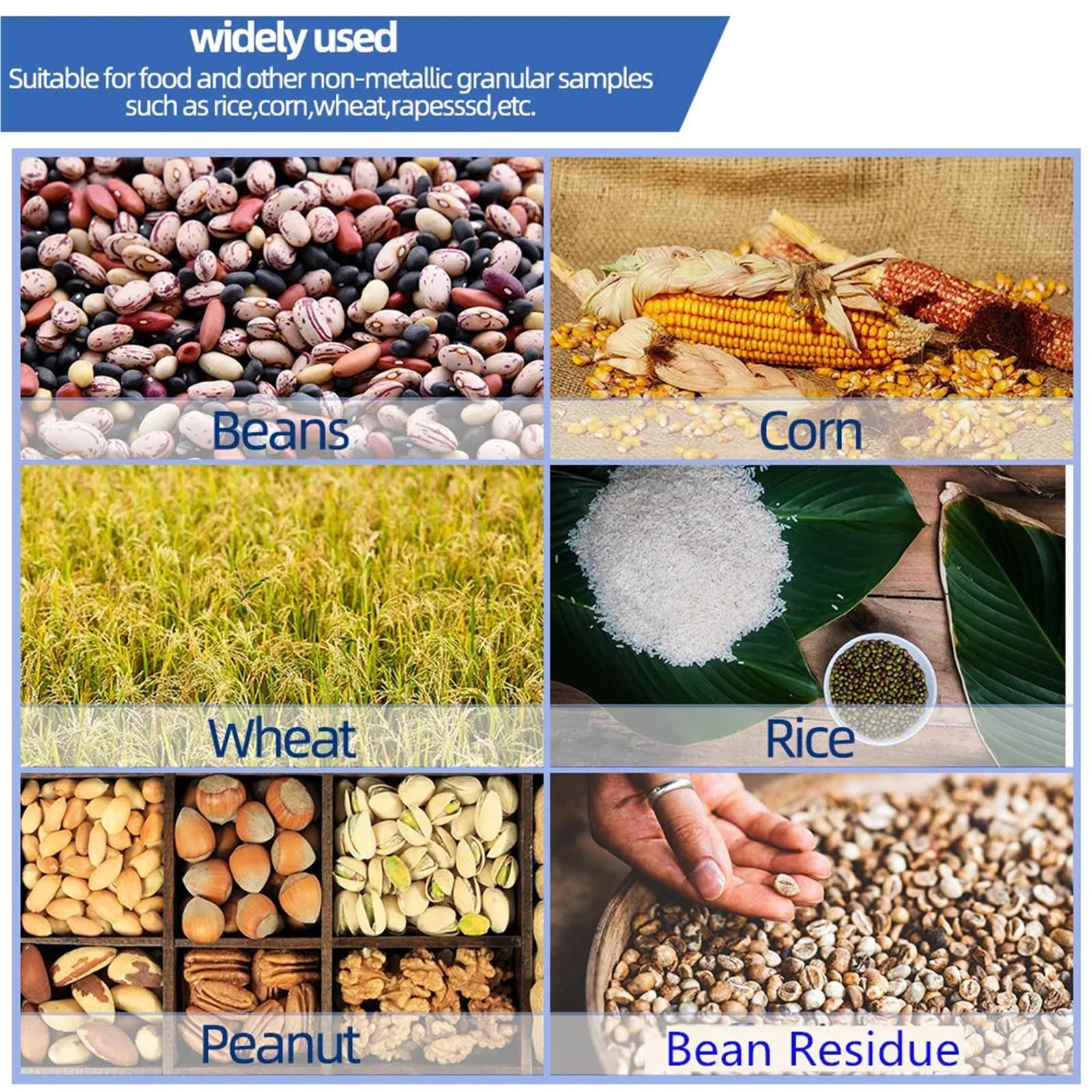 Wilgotnościomierz, Miernik wilgotności ziarna fasoli kukurydzy i pszenicy Cyfrowy miernik