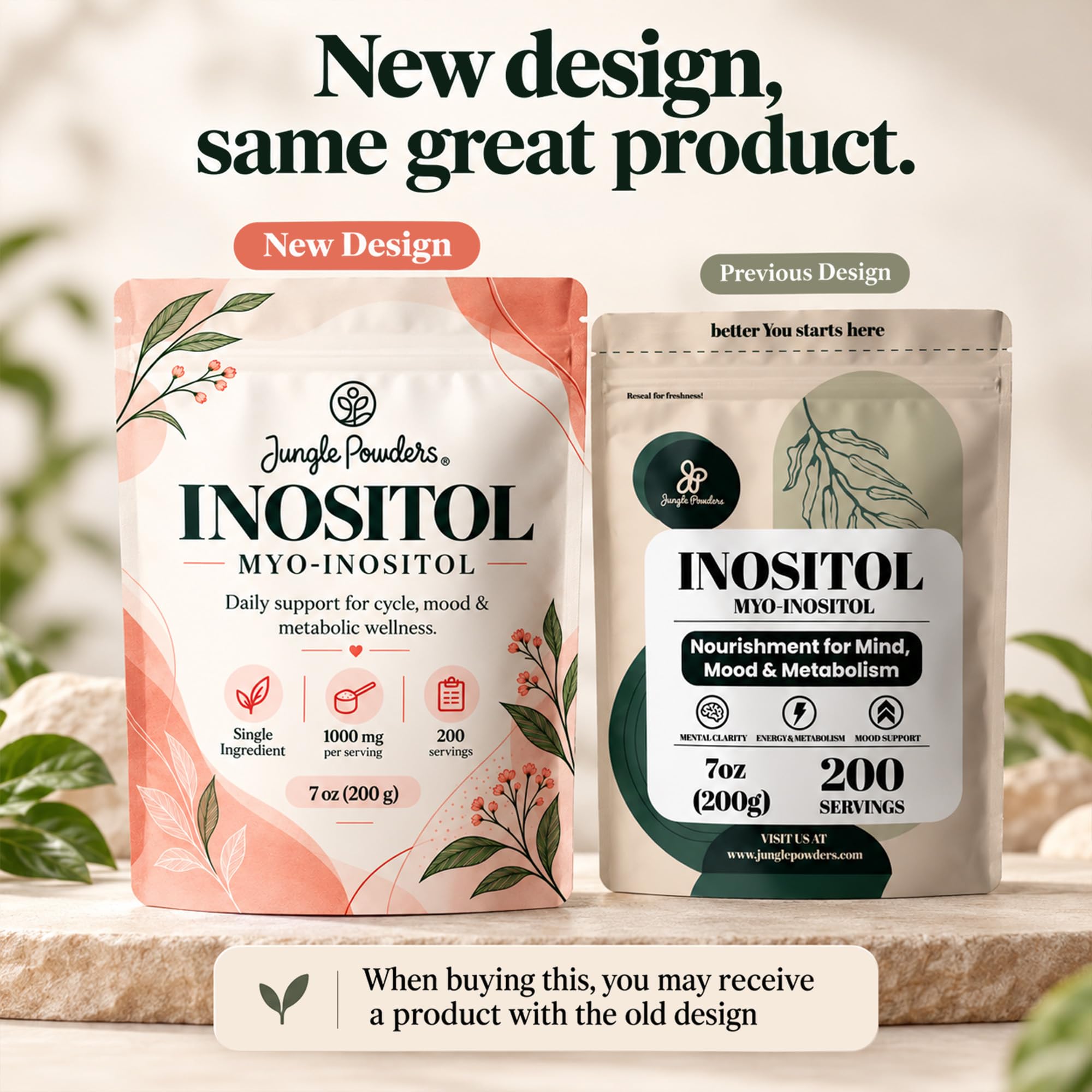 Jungle Powders Inositol Powder 7 Ounce Bag - Unflavored, Vegan, Non-GMO Supplement 7-Month Supply Myo Inositol Supplement for Women Hormone Balance & Ovarian Function Support* 200 Servings with Scoop — Amazon image 6