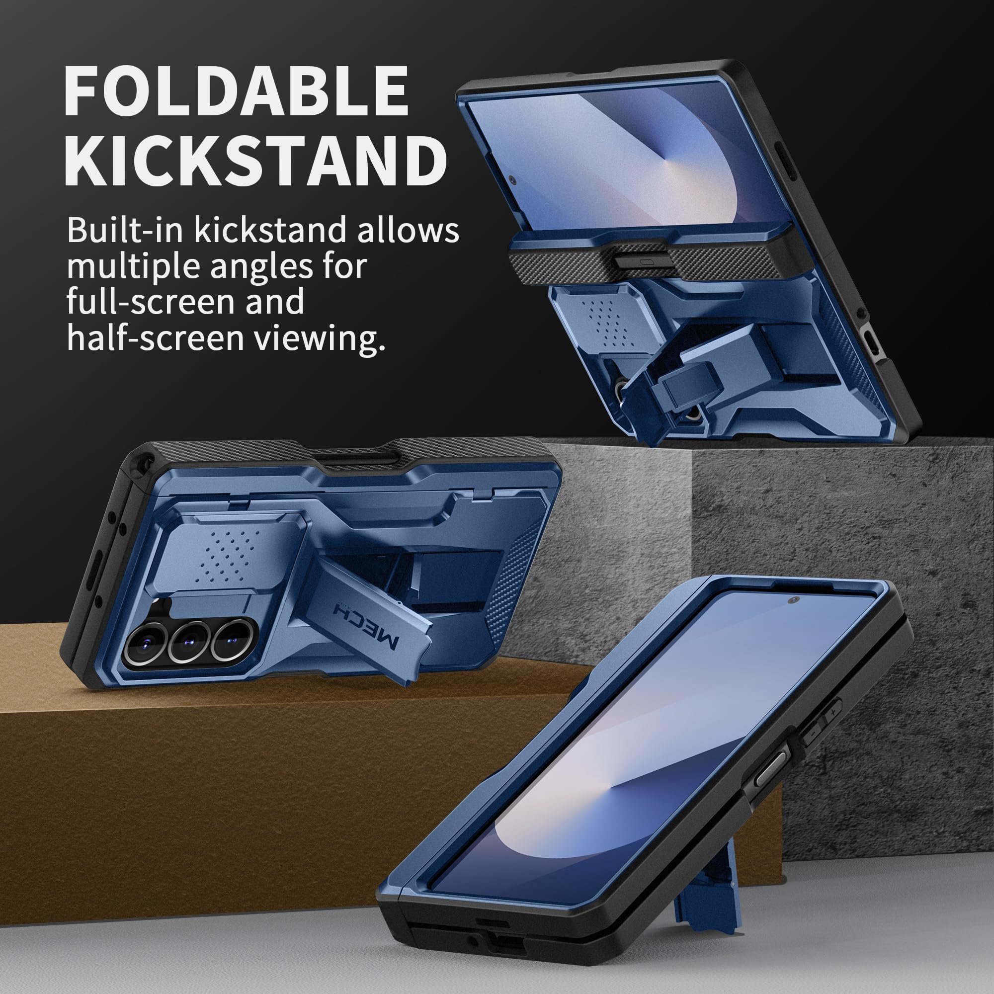 Amazon.co.jp: TONGATE for Z Fold 6 ケース、 [Sペンスロット＆ヒンジ