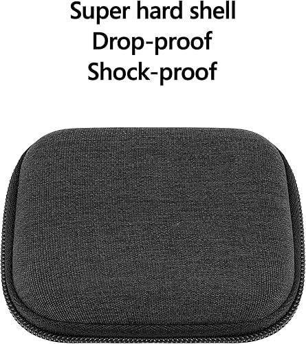 Miniatura 2 de Geekria Shield Carry Case Compatible with Fender Mustang Micro Headphone Amp Case, Replacement Hard Shell Travel Carrying Bag with Cable Storage