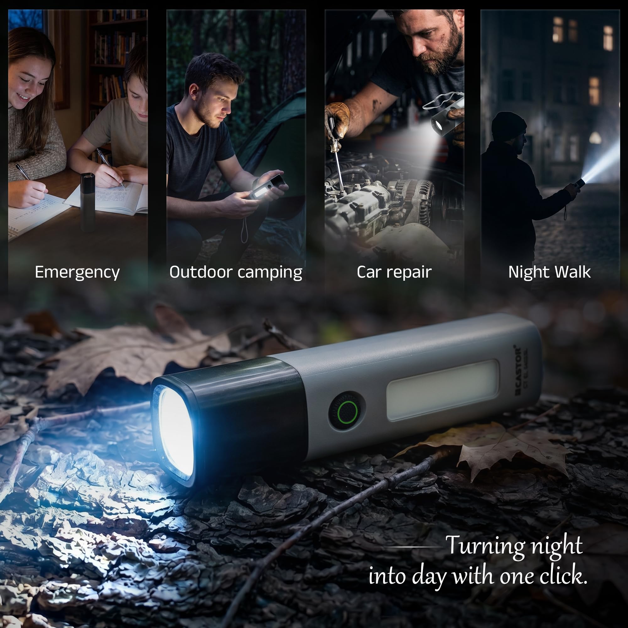 IBELL Emergency Torch - Rechargeable LED Flashlight -5 IBELL Emergency Torch - Rechargeable LED Flashlight -5