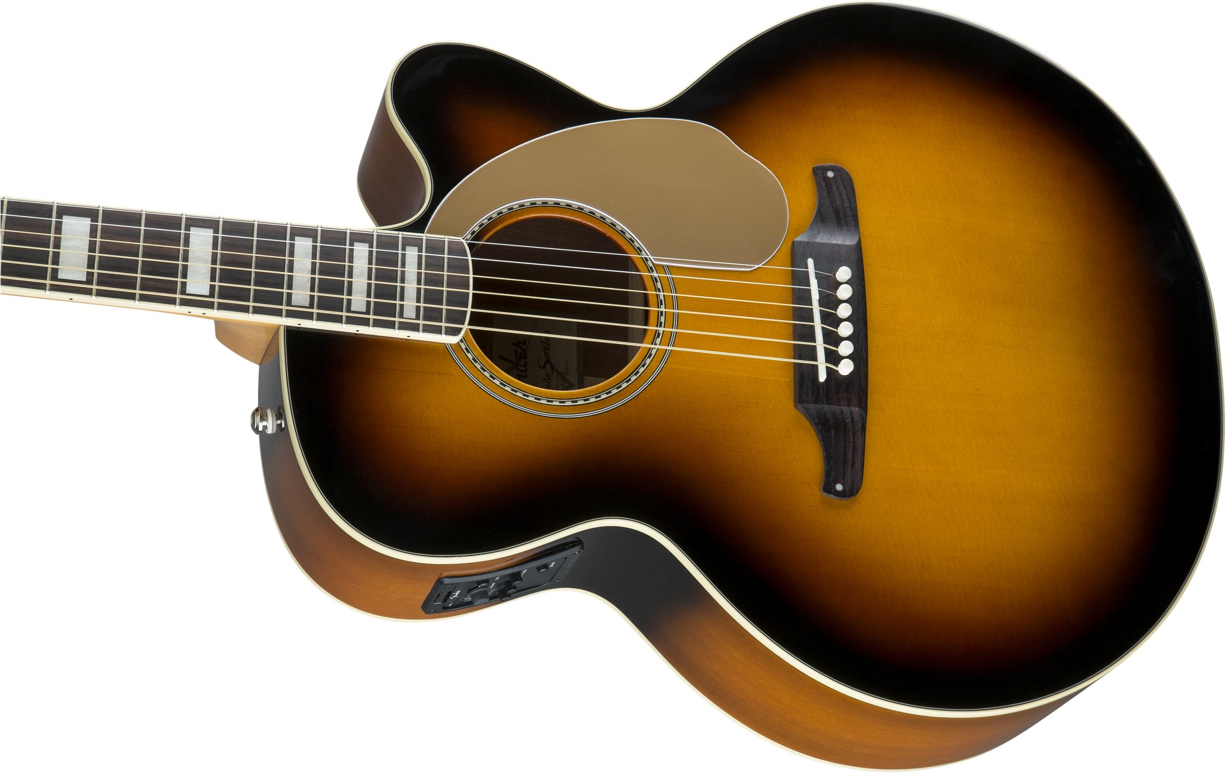 ギター Fender KINGMAN SCE 3TS California Series Fender Kingman SCE Acoustic-Electric Guitar 3-Color Sunburst