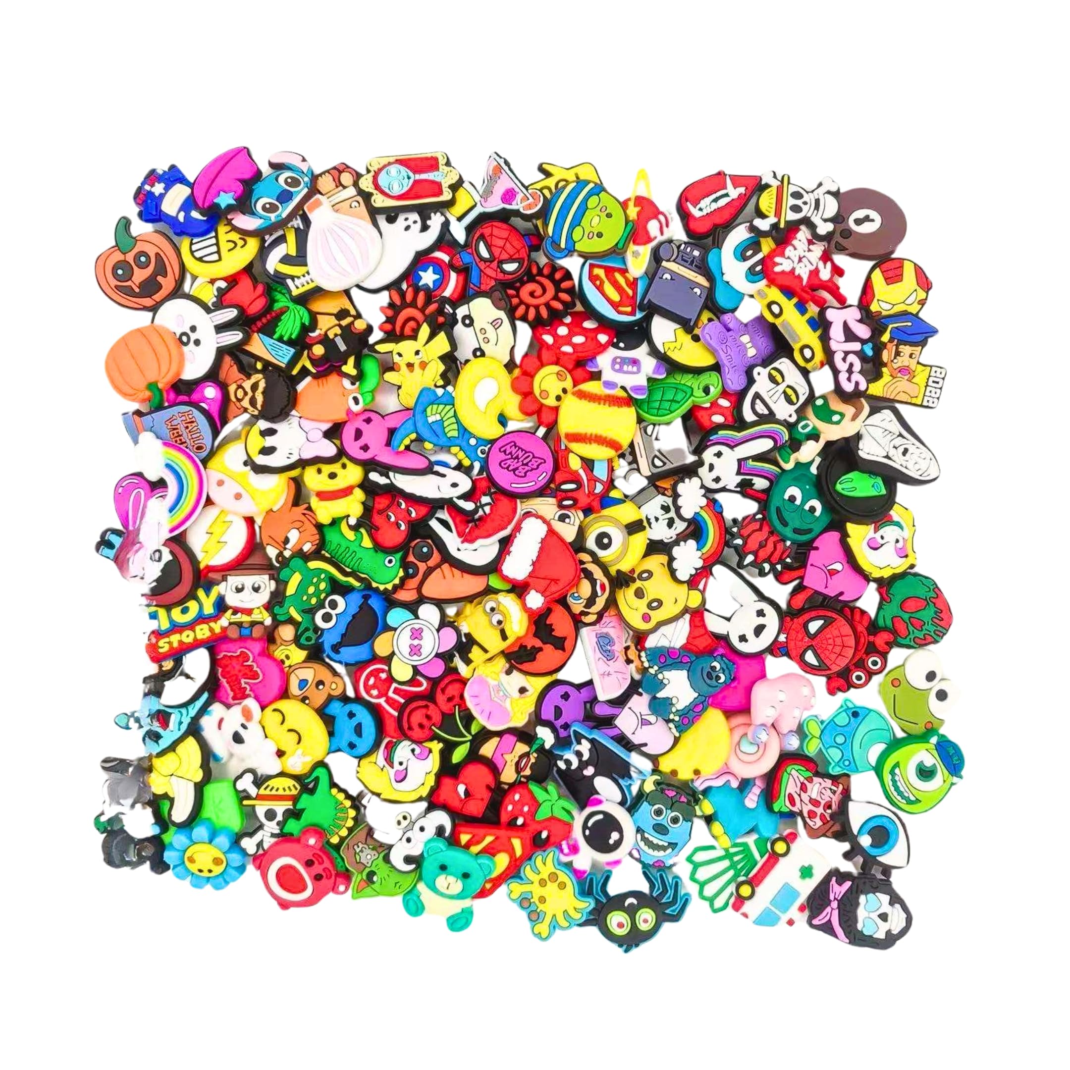 Silly Panda Footwear Elegance: Personalize Your Crocs with Designer Charms Random Pack of 6,12,20,24,30,36 (MJI-1) (B0CSP77TZB) Amazon Price History, Amazon Price Tracker