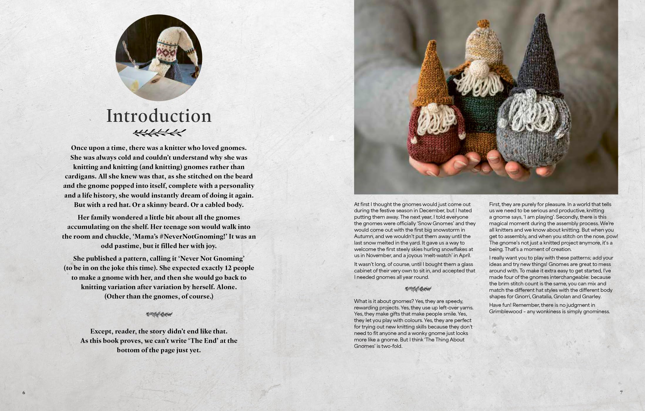 The Gnomes of Grimblewood: Enchanting Friends to Knit, Full of Magic and Mischief