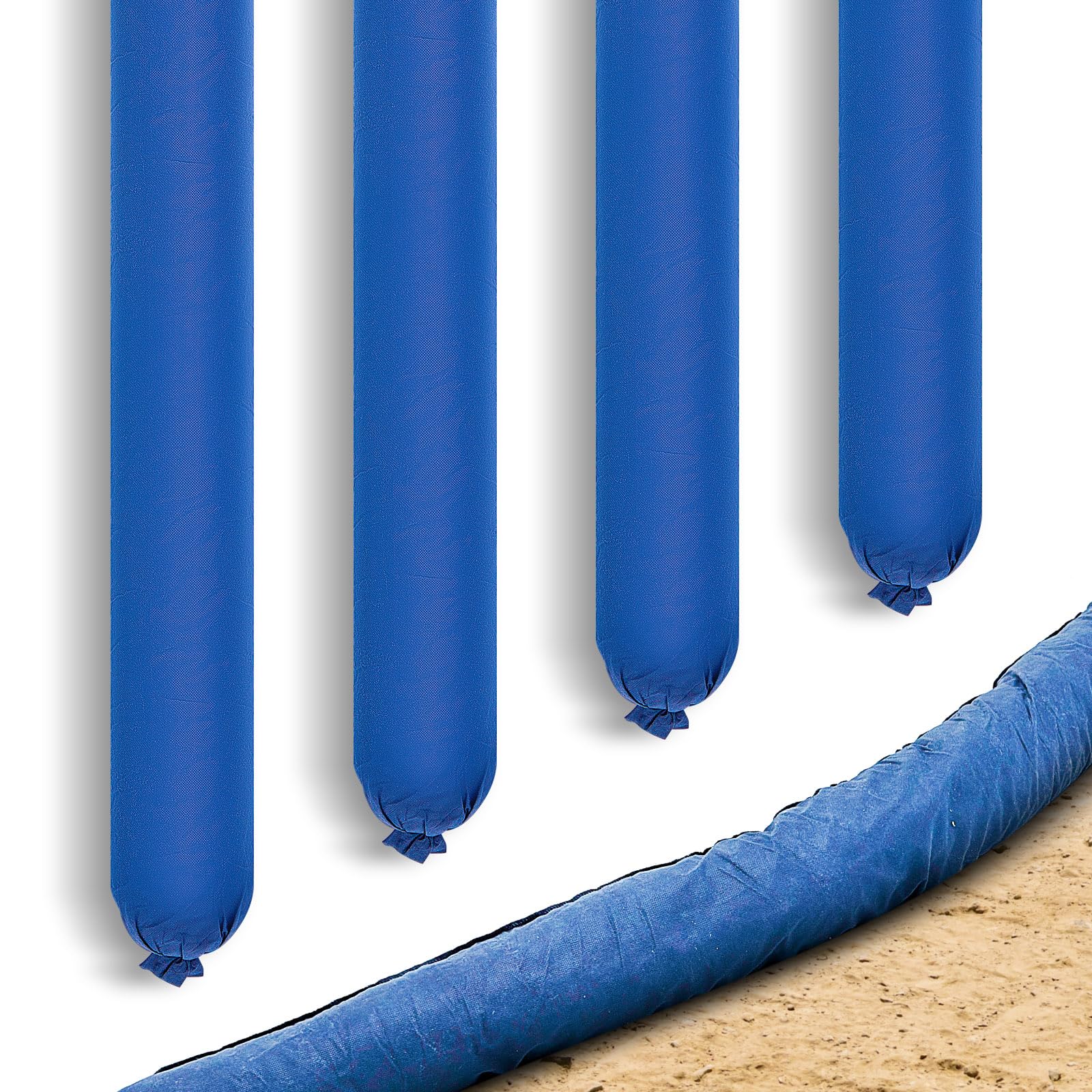 Wesnoy 4 Pcs Sediment Filter Erosion Control Silt Fence Sock