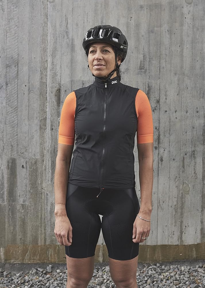 Amazon.com : POC W's Enthral Gilet Apparel Uranium Black LRG