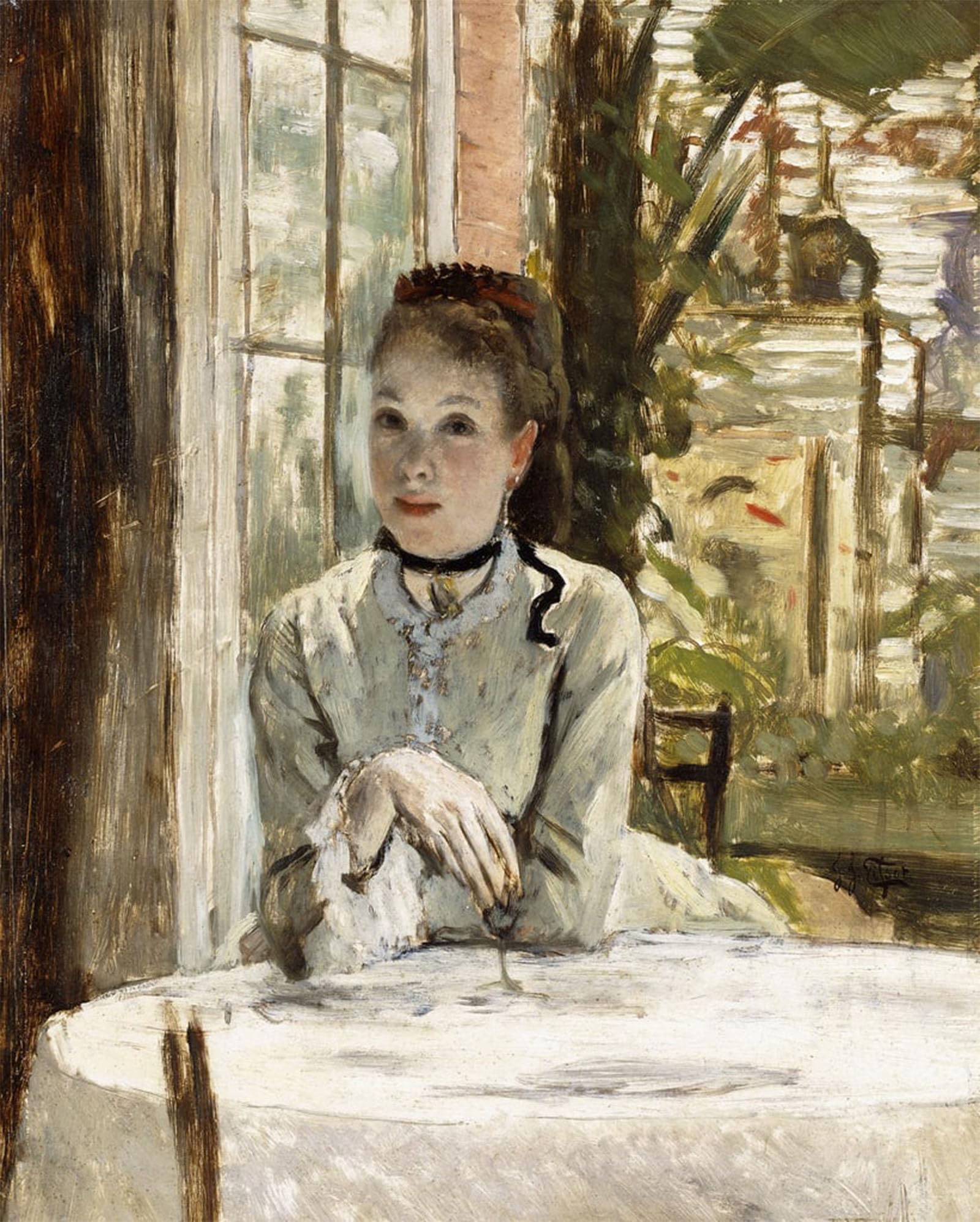 POSTERIIk Famous Animal Posters Vintage Picture a Woman in an Elegant Interior by Jacques Modern Wall Decor for Home Decor 60x90cm
