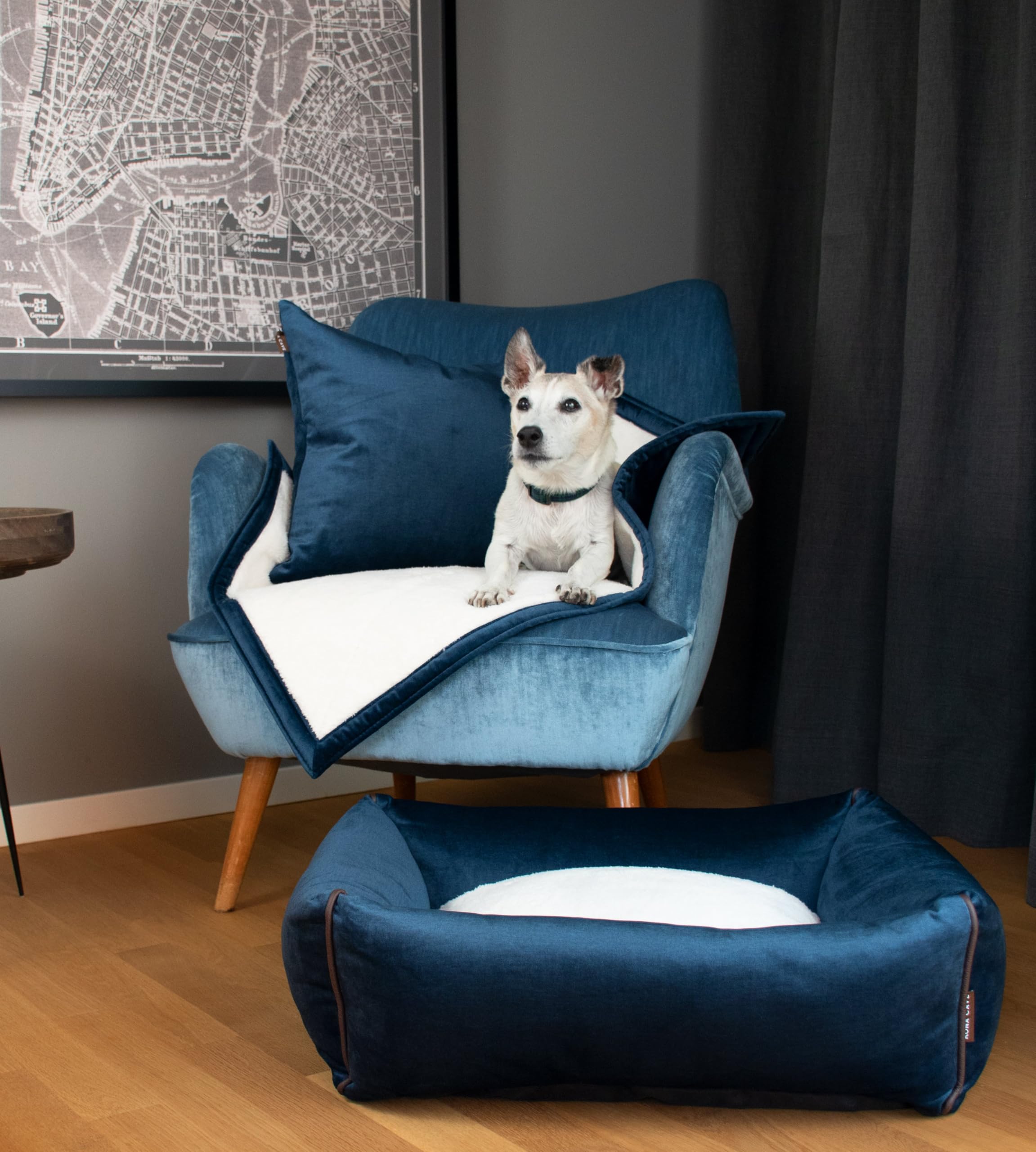 Cama de Lujo para Perros y Gatos - Tejidos de Lujo - Hipoalergénico - Fabricado en Europa