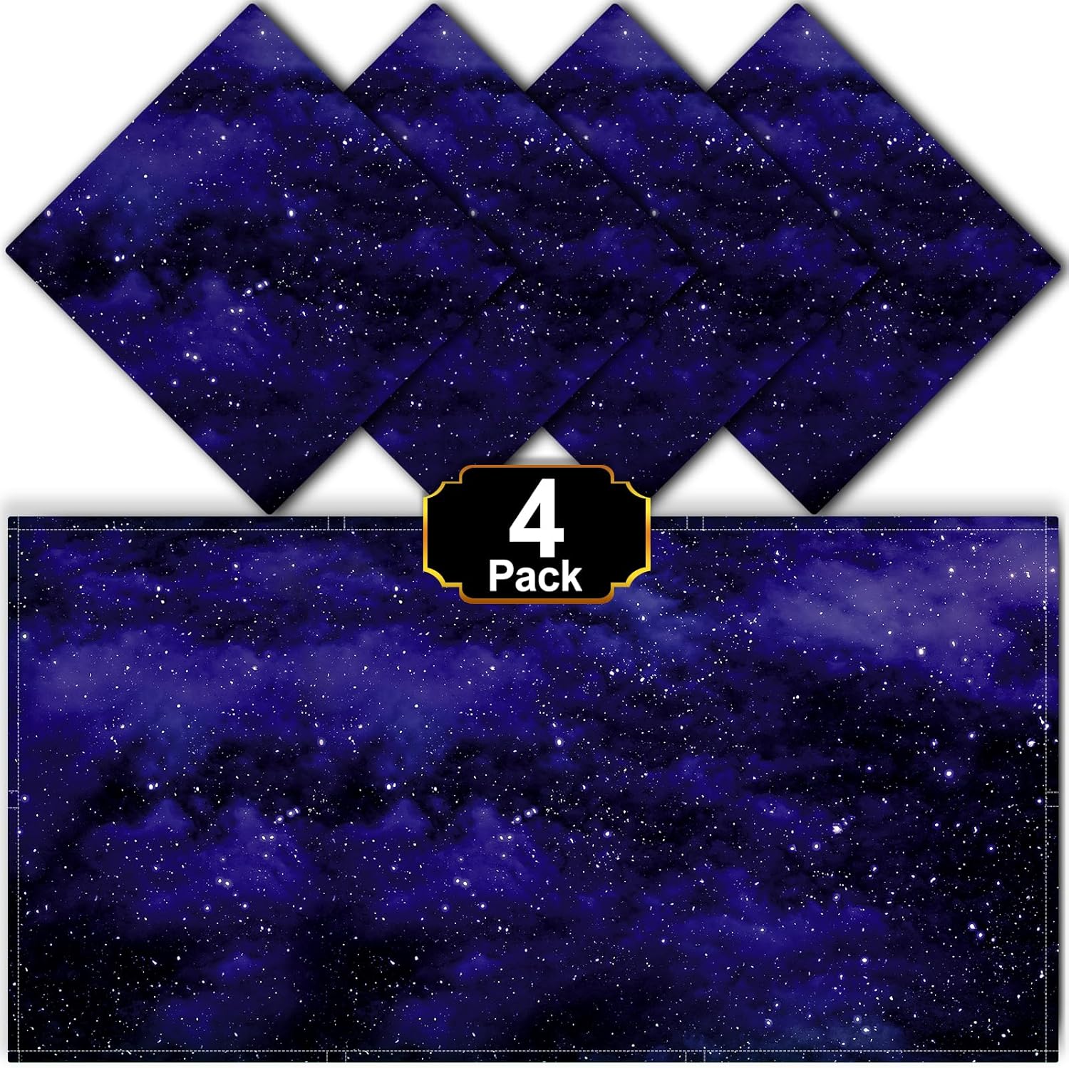 Aheroi 4 Pcs Magnetic Light Cover Fluorescent Office Light Covers, Cloud Light Covers for Ceiling Lights Classroom Fluorescent Light Covers Drop Ceiling Light Cover for Office Home Classroom(Starry)