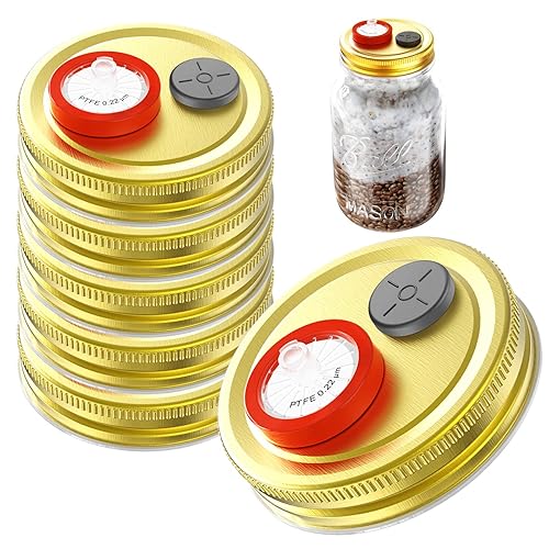 Miniatura 7 de Biomed Scientific - 100 puertos de inyección autorreparables de 0.78 pulgadas, tapones de goma, tapa de butilo para botellas de vidrio y tarros de