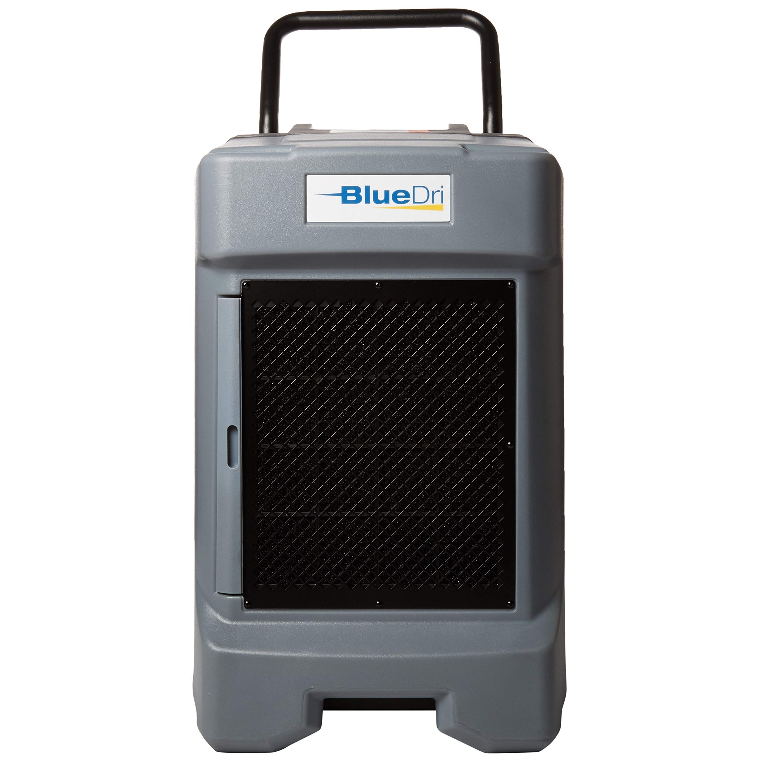 BlueDri BD-130P 225PPD Industrial Water Damage Equipment Commercial Dehumidifier with Hose for Basements in Homes and Job Sites, Gray