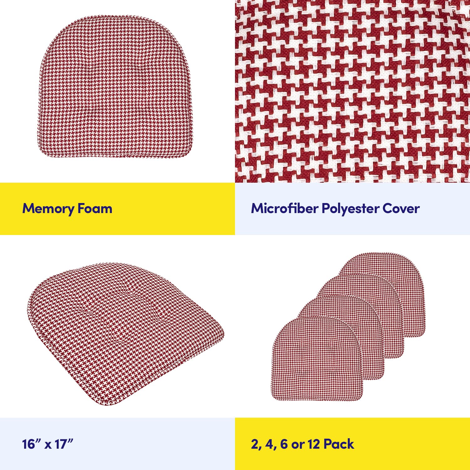 Sweet Home Collection Coussins De Siège D'extérieur Pour