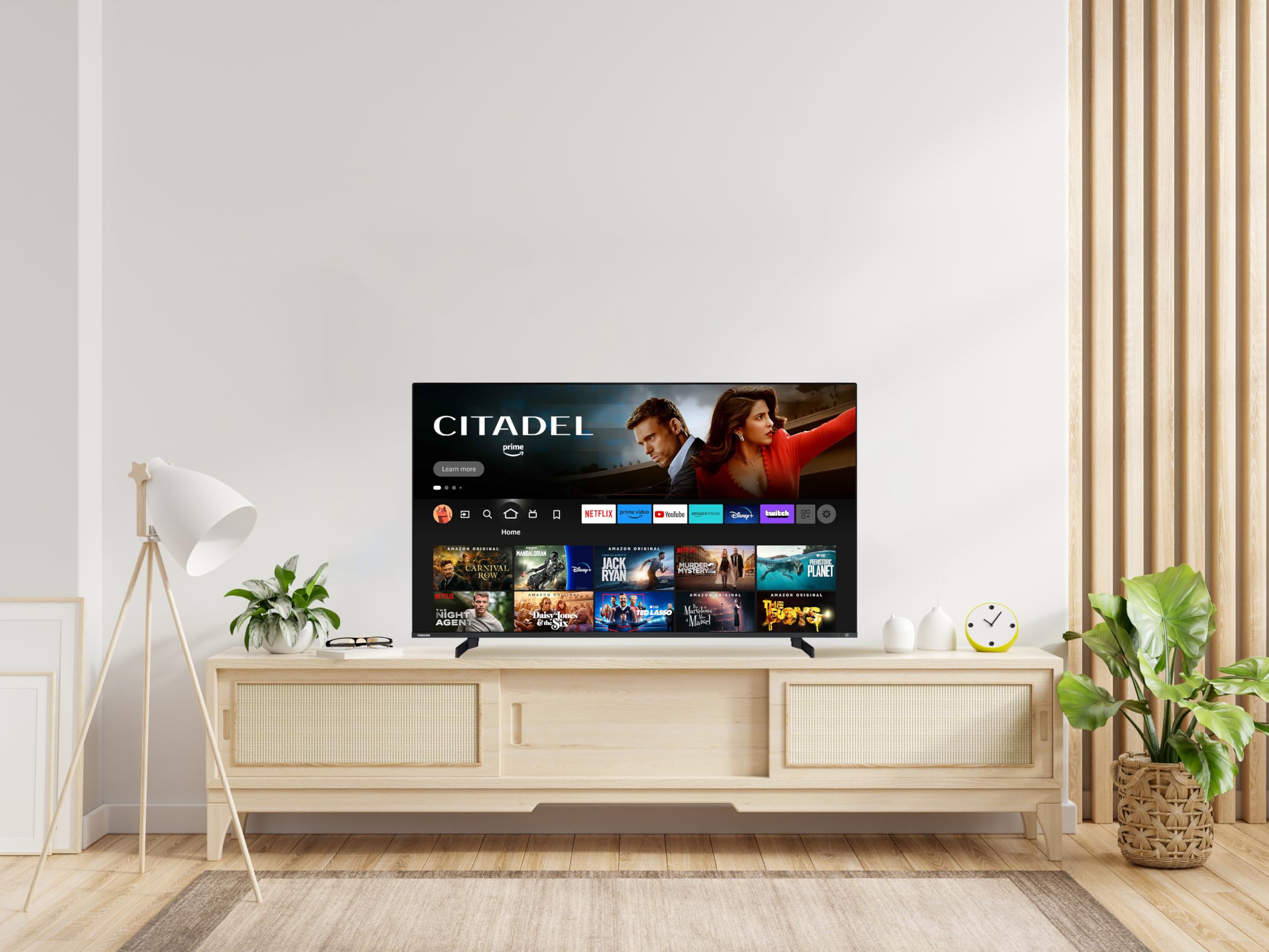 Toshiba Smart Fire TV 70 Inch QLED Ultra HD - Dettaglio