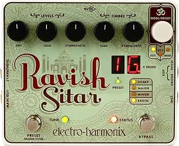 EHX Ravish Sitar Electro Harmonix エレハモ 81Ixs1b8hbL._AC_UF350,