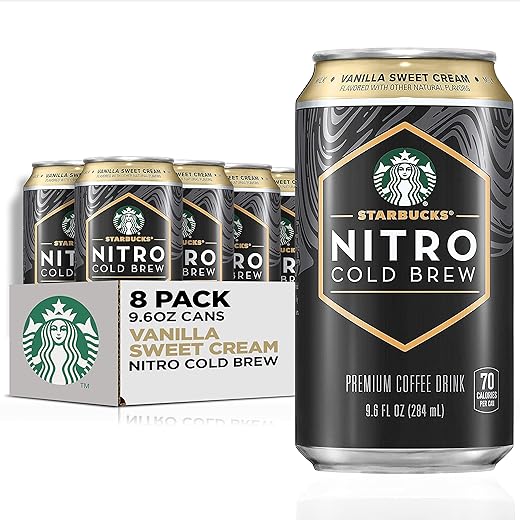 Starbucks Nitro Cold Brew Vanilla 8-Pack