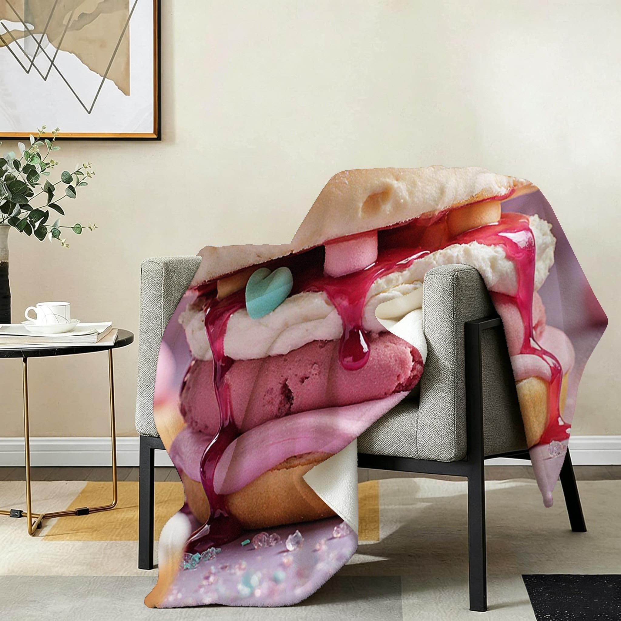 Coperta Pile Matrimoniale 240x260 cm Dolce Rosa, Coperta XXL Super Morbida Multiuso Come Copriletto o Plaid da Salotto, Calda e Leggera, Protezione dal Freddo, AW1470