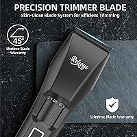 Vista 4 de Beard Trimmer for Men Adjustable: Professional Cordless Trimmer with 20-Length Dial – Waterproof Hair Clippers w/Stainless Steel Blades for Beard