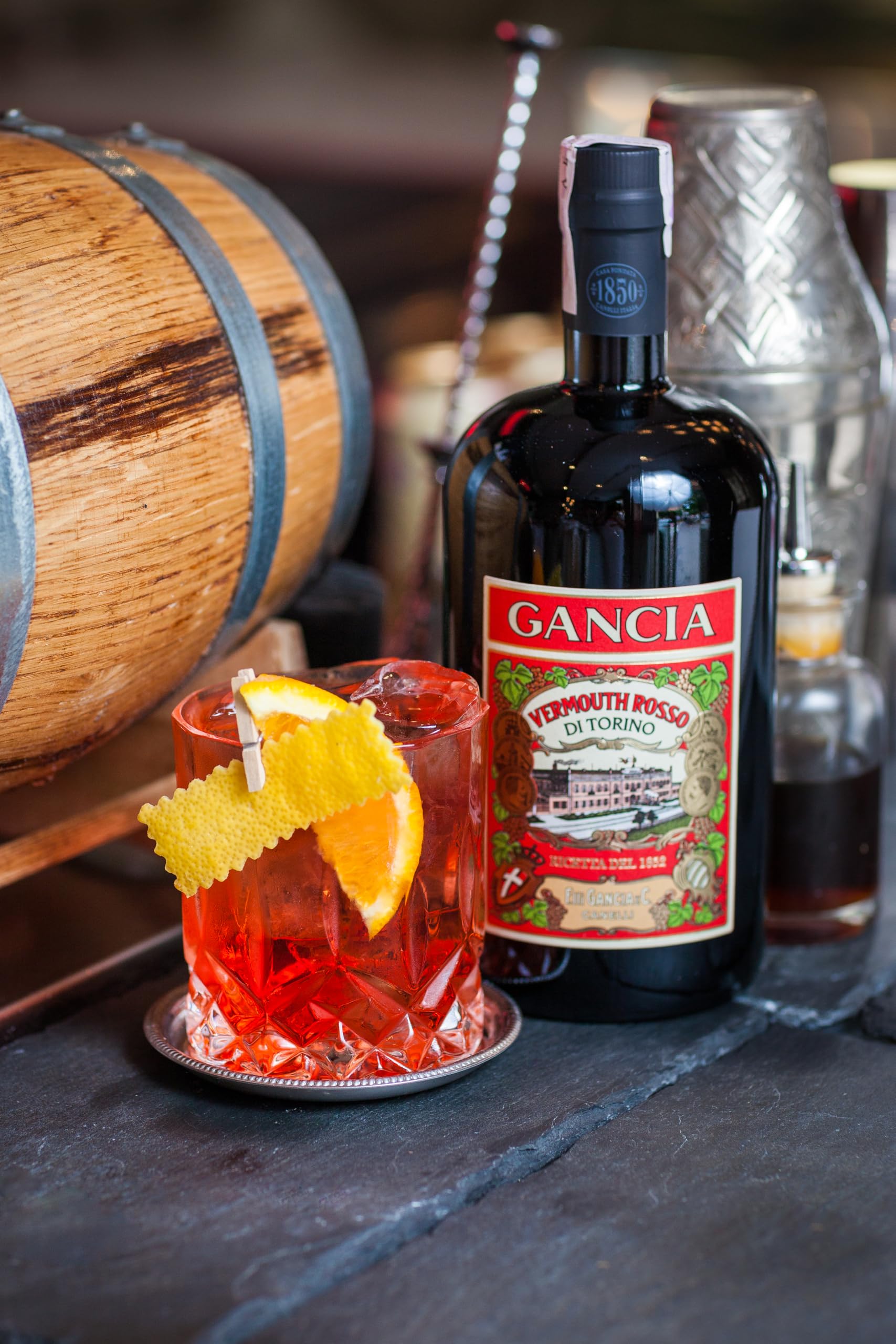 Gancia Vermouth Rosso di Torino Wormwood (1 x 0.75 L) : Amazon.de