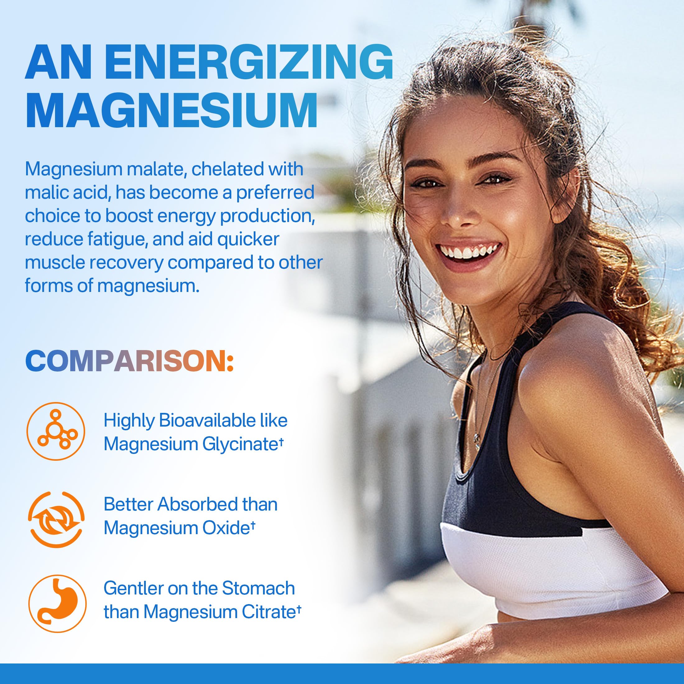 2Pack Magnesium Malate Gummies for Adults - Magnesium 400mg Chewable — Amazon image 4