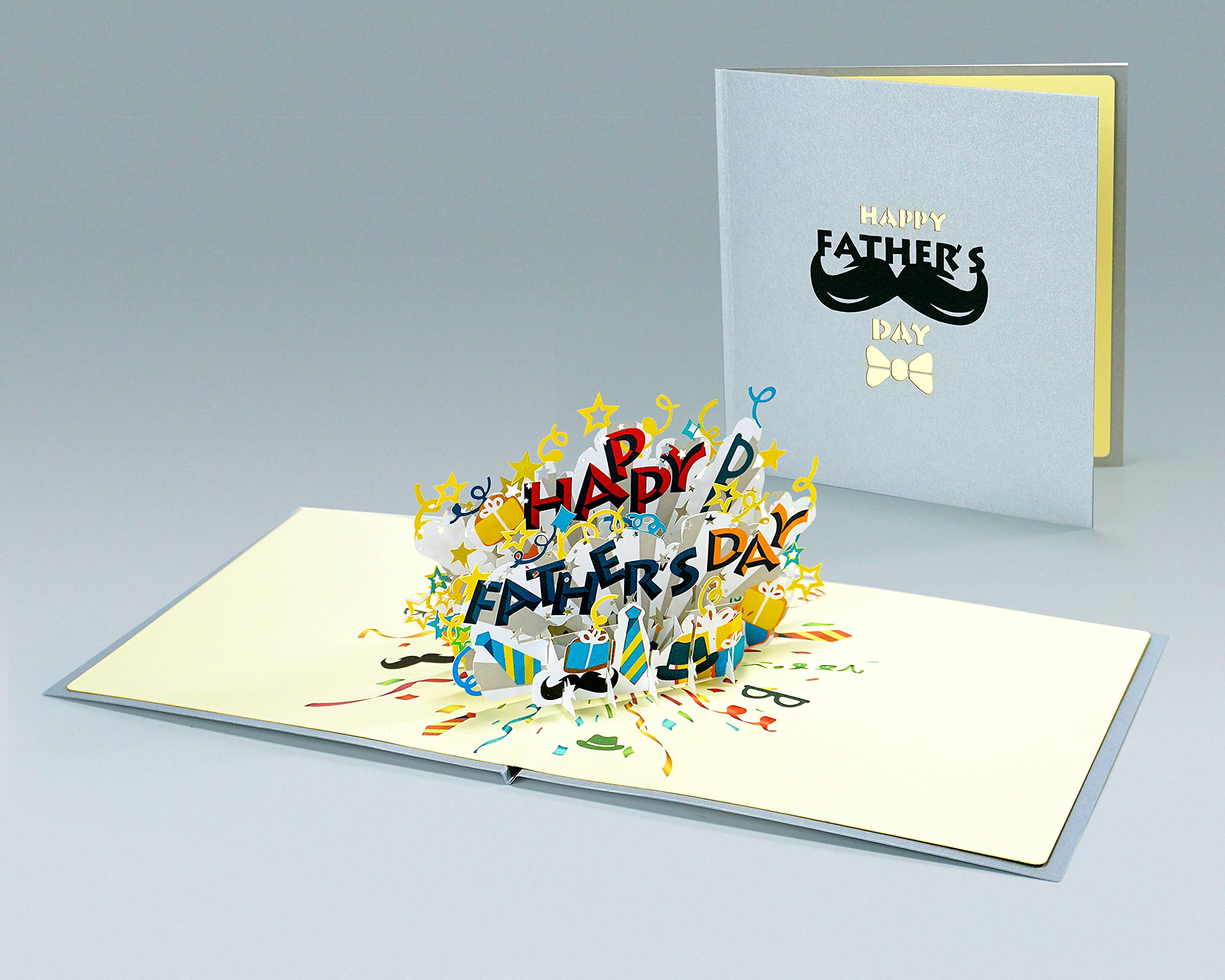 CUTPOPUP – Carte Pop-up 3D Pour La Fête Des Pères, La Fête Des Pères, Un Anniversaire (Happy Father's Day Plane